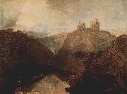 Joseph Mallord William Turner Castle von Kilgarran am Twyvey oil